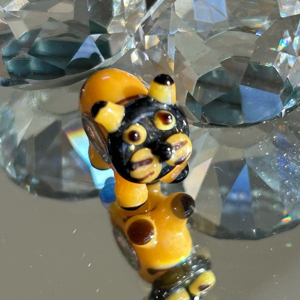 New Cat Charm Murano Glass